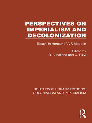 cover image of Perspectives on Imperialism and Decolonization